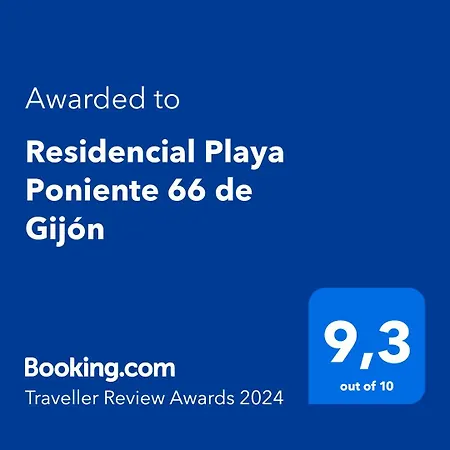 Residencial Playa Poniente 66 De Appartamento Gijón